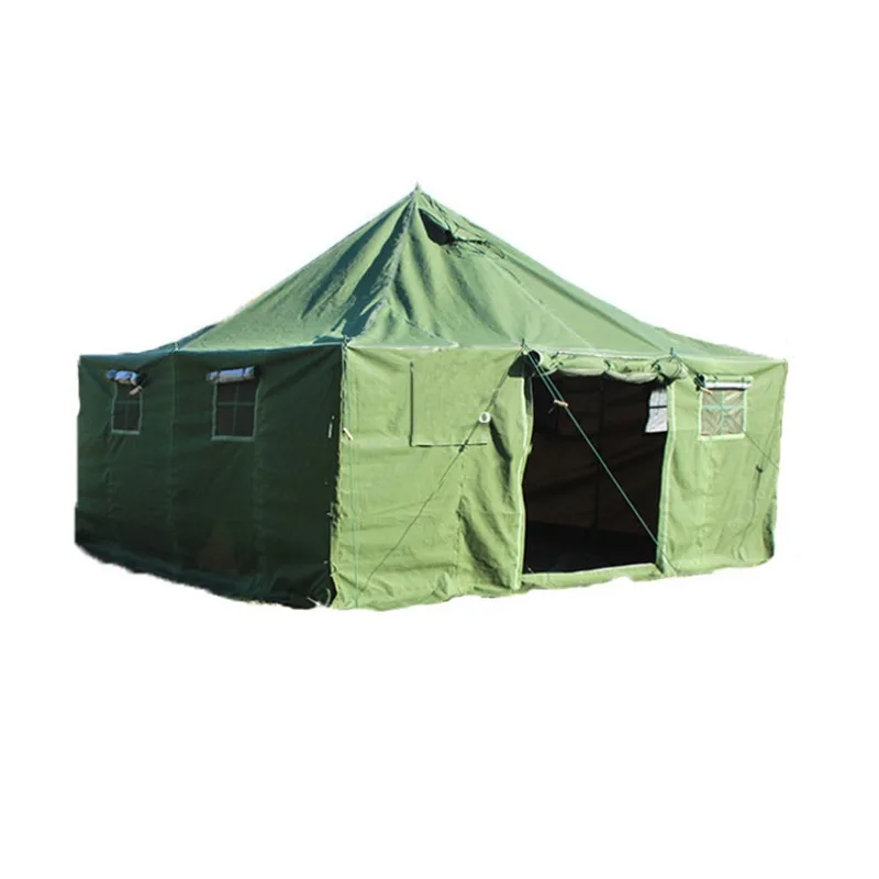 

Canvas Tent Outdoor Large Engineering Construction Tent Waterproof Cold-Proof Construction Site Outdoor Emergency Rescue Tent