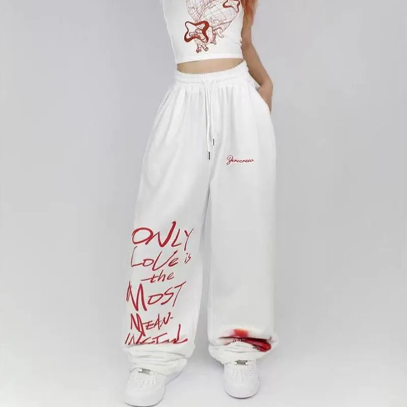 

Trendy street dance sports pants, hip-hop women's pants, summer new fashion pants, size reference size chart