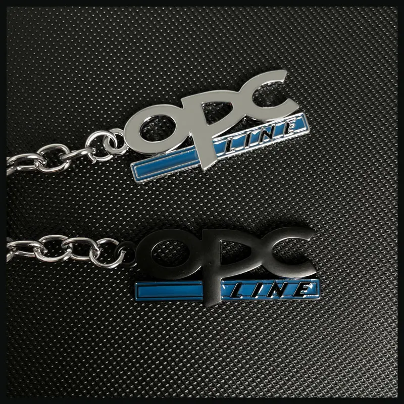 3D Metal Car Styling Fashion Keychain Key Chain Key Ring For OPC Line Astra H G J Corsa B C D Insignia Antara Meriva Zafira