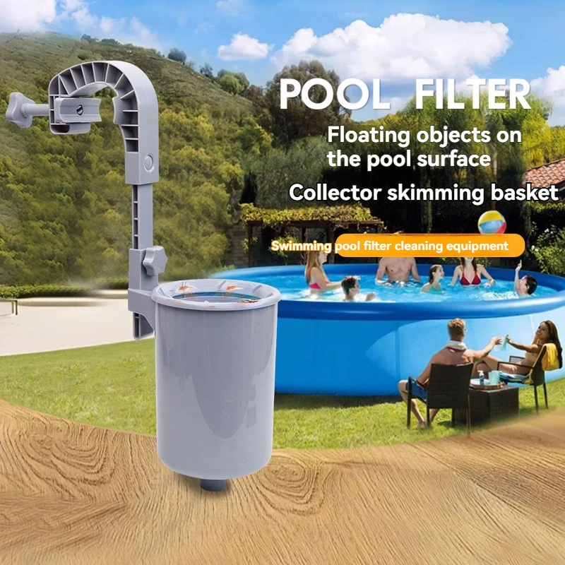 New Pool Cleaning Accessories – Pool Skimmer, Leaf Float Catcher & Water Surface Debris Filter