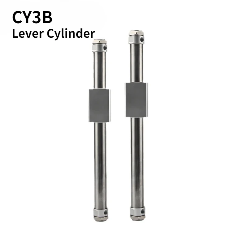 Brand CY3B Small Pneumatic Magnetic Coupler Rod Less Cylinder CY3B 10 15 20 25 32 40 50 63-50 100 150 200 250 300 350 400