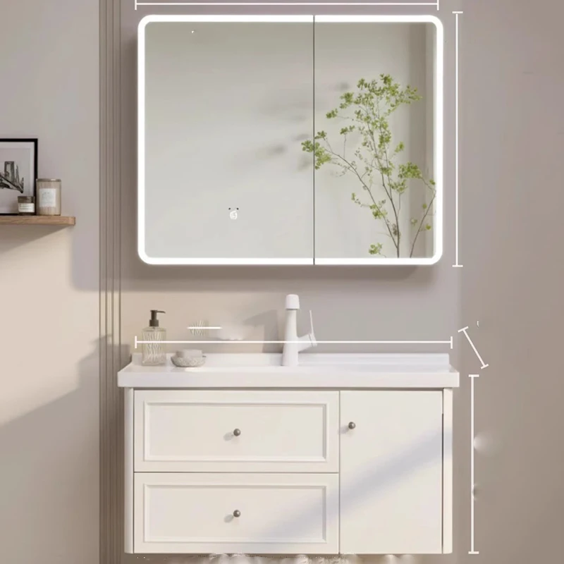 Белый органайзер, полки для хранения шкафа для ванной комнаты, туалетная витрина, роскошный шкаф, современная модная мебель Archivadores