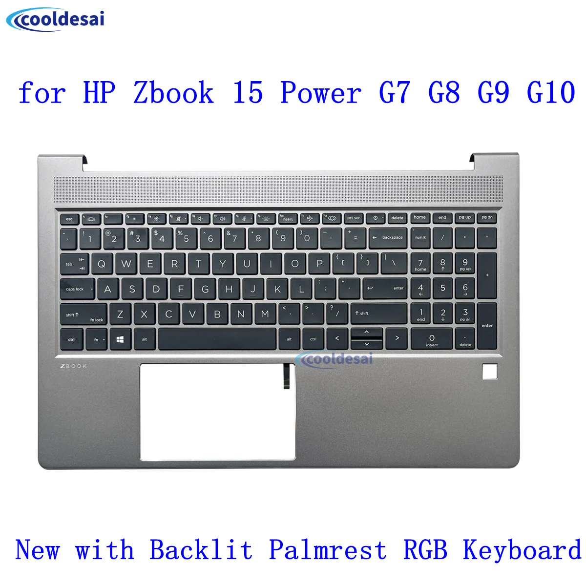 New Original Laptop Keyboard For HP Zbook 15 Power G7 G8 G9 G10 XW5 Palmrest Upper Cover Case with Backlit M26112-001 M99647-001