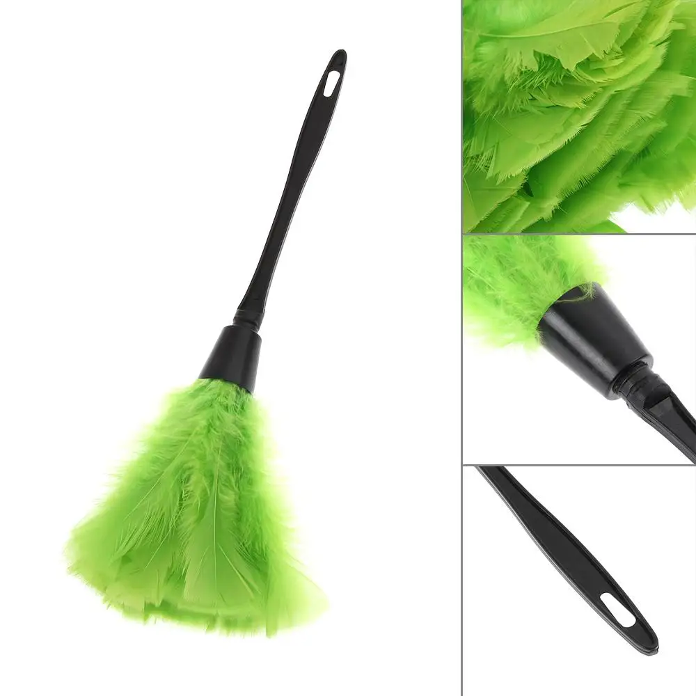 3/5PCS Turkey Feather Duster Anti-static Cleaning Dust Car Dashboard Cleaner Tools