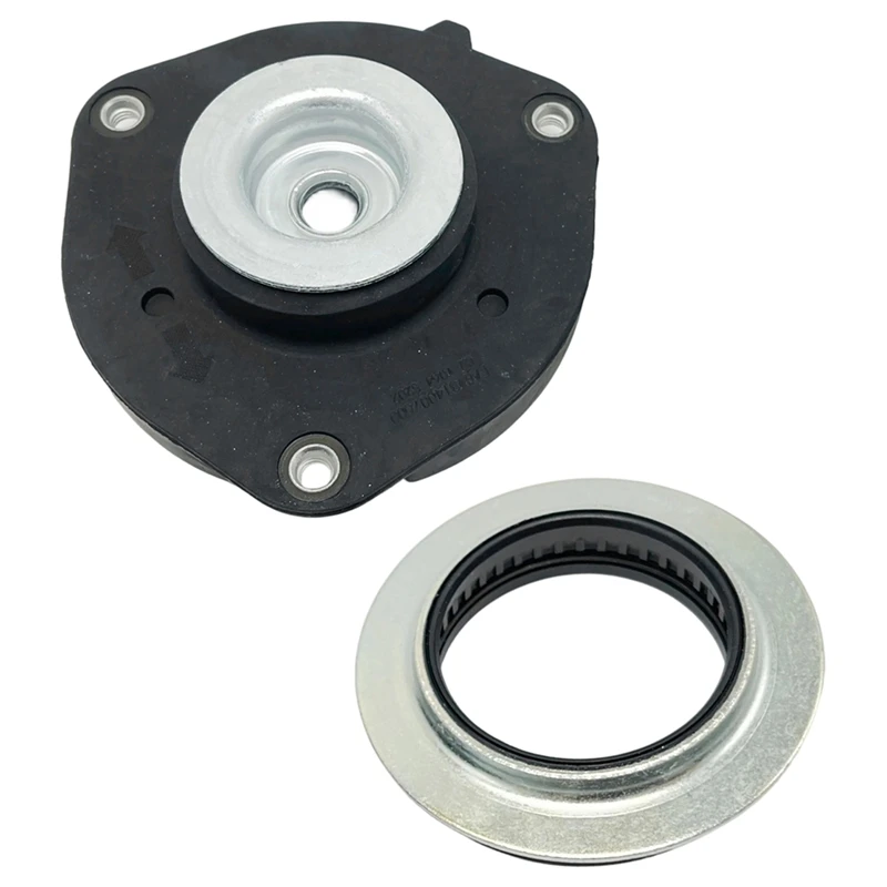 Super Sale 2PCS Front Strut Mount Bearing for VW Polo Jetta Golf 5 6 GTI Passat B6 B7 Tiguan Rline Skoda 1K0412331B 1K0412249B