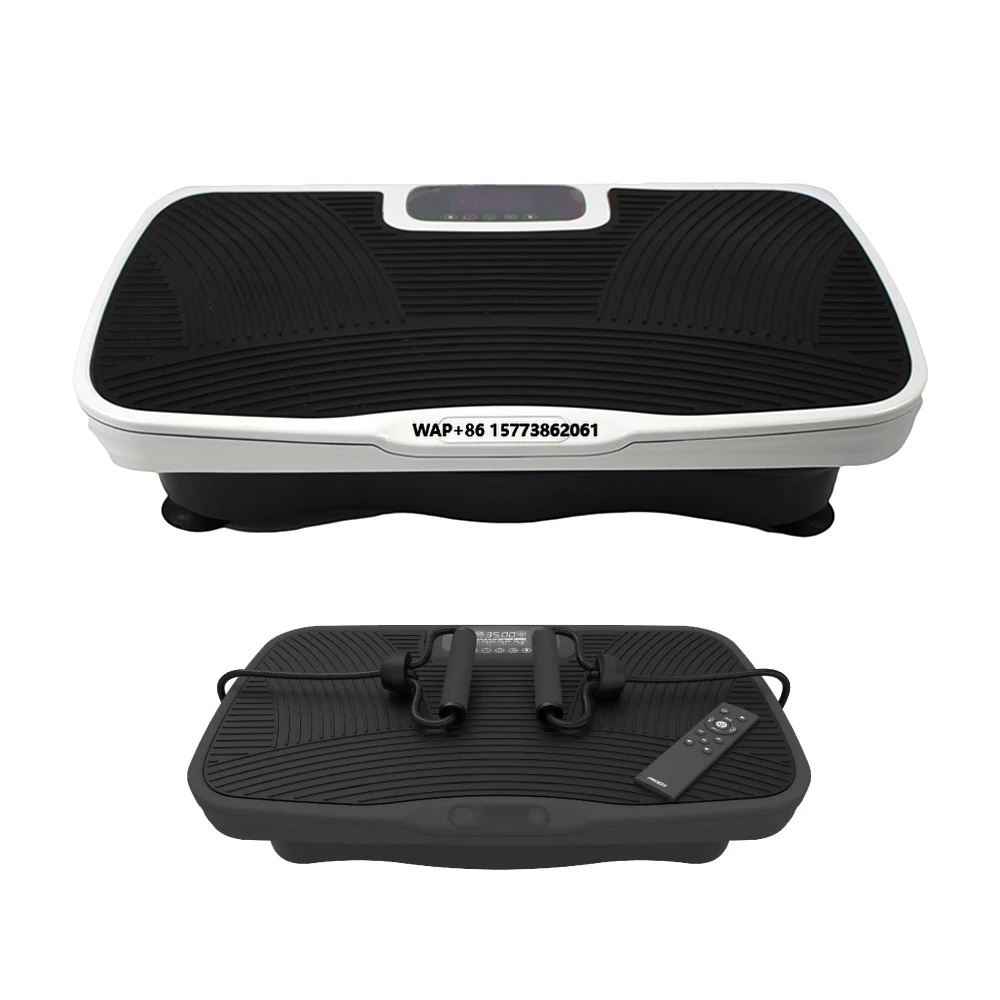 Professional Crazy Fit Vibrating Plate Massage Vibration Platform Whole Body Vibration Plate Remote Exercise Machine