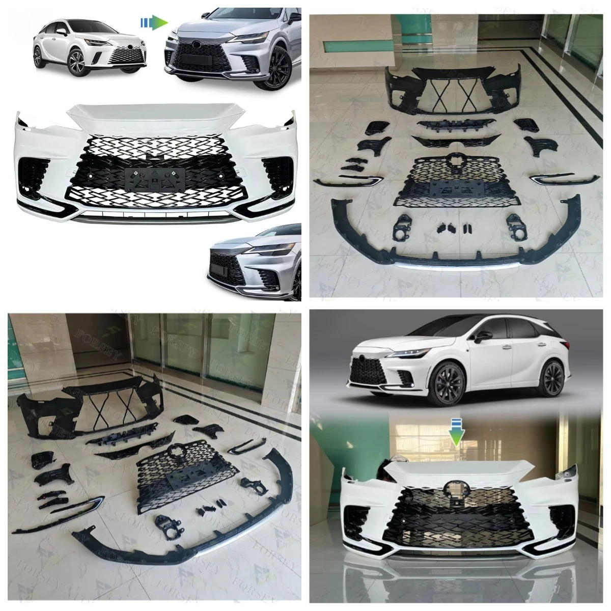 

Stlf 2023 Upgrade F-Sport Performance Bodykit For RX Newestcar Accessories Facelift Front Rx Body Kit