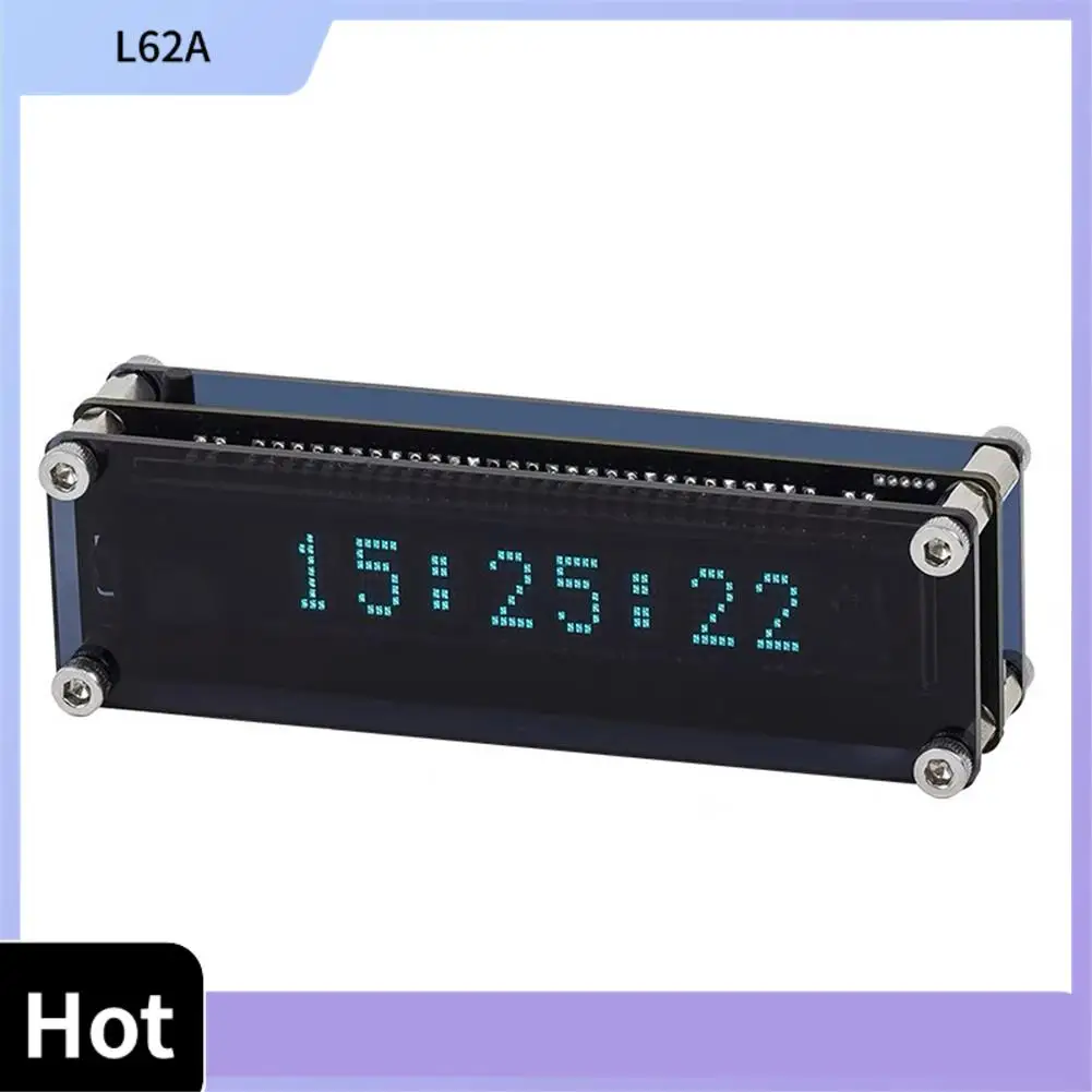 

L62A Часы VFD Вакуумный флуоресцентный дисплей WIFI Автоматическая калибровка времени