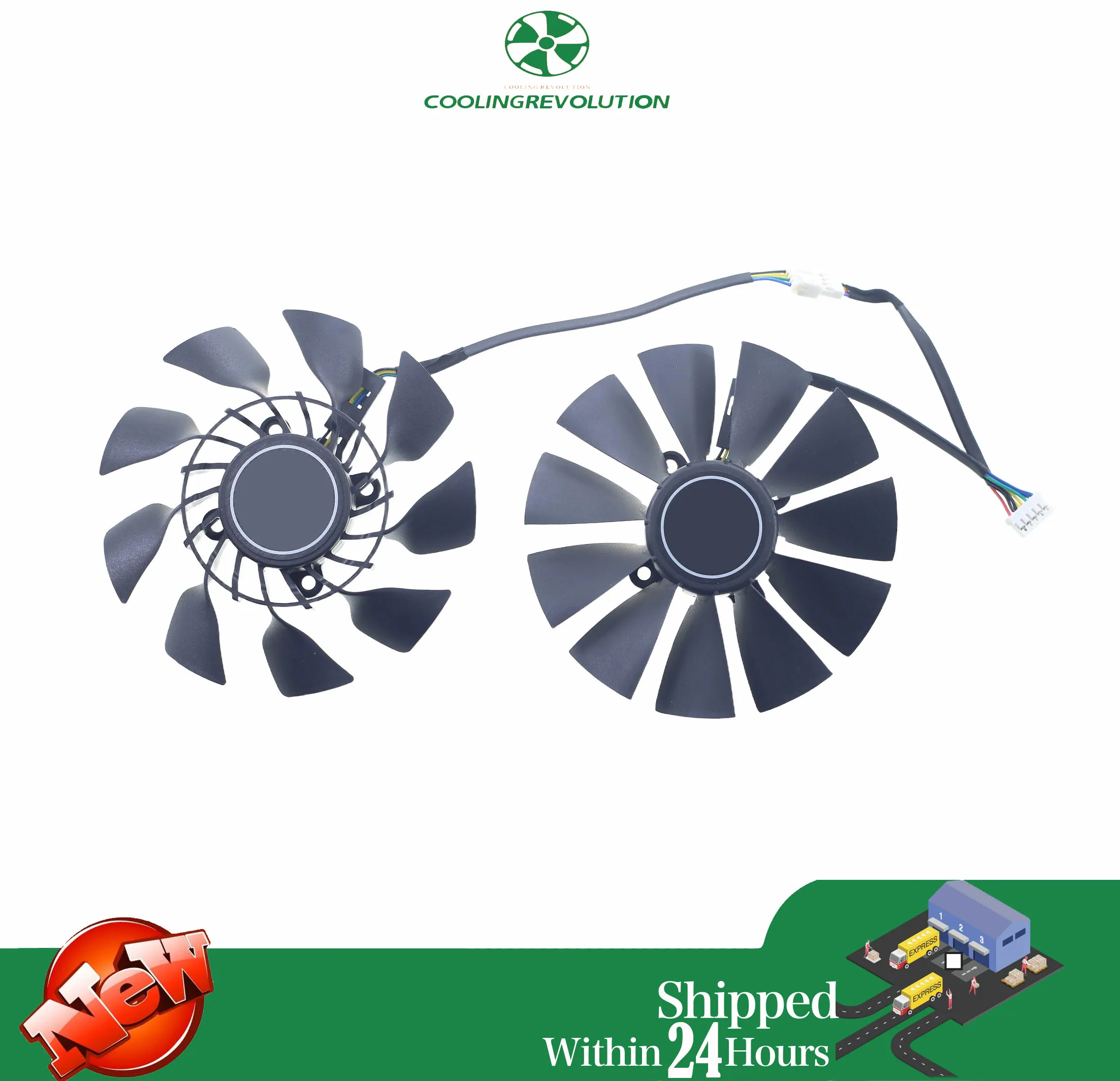 Ventilador de vídeo FD9015U12S T129215SU 95mm para ASUS MATRIX R9 280X 290X GTX780TI GTX980 GTX970, ventilador de refrigeración de tarjeta gráfica