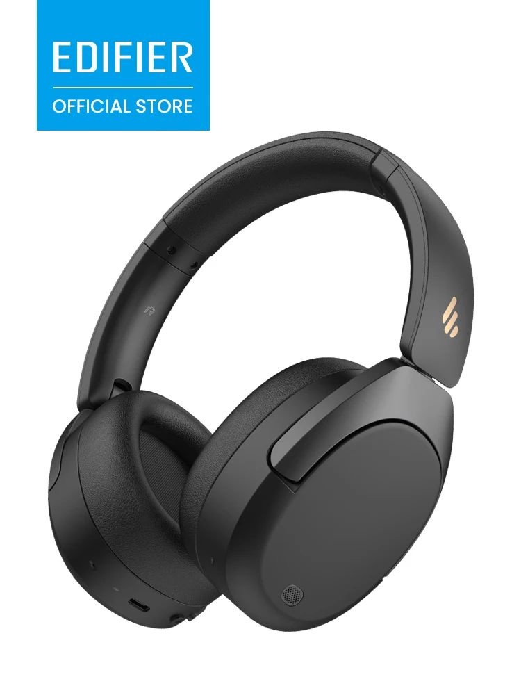 EDIFIER W830NB Kabellose Over-Ear-Kopfhörer -45dB ANC Hi-Res LDAC Bluetooth 5.4 94 Std. Spielzeit Schnelles Aufladen Faltbar Multipoint AI-Anrufe ConneX App