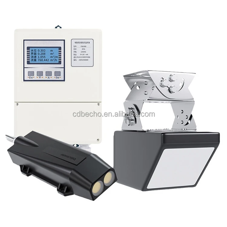 

RS485 Radar Flow Meter Non-contact Radar Wave Flow Meter Sensor River Doppler Open Channel Flow Meter
