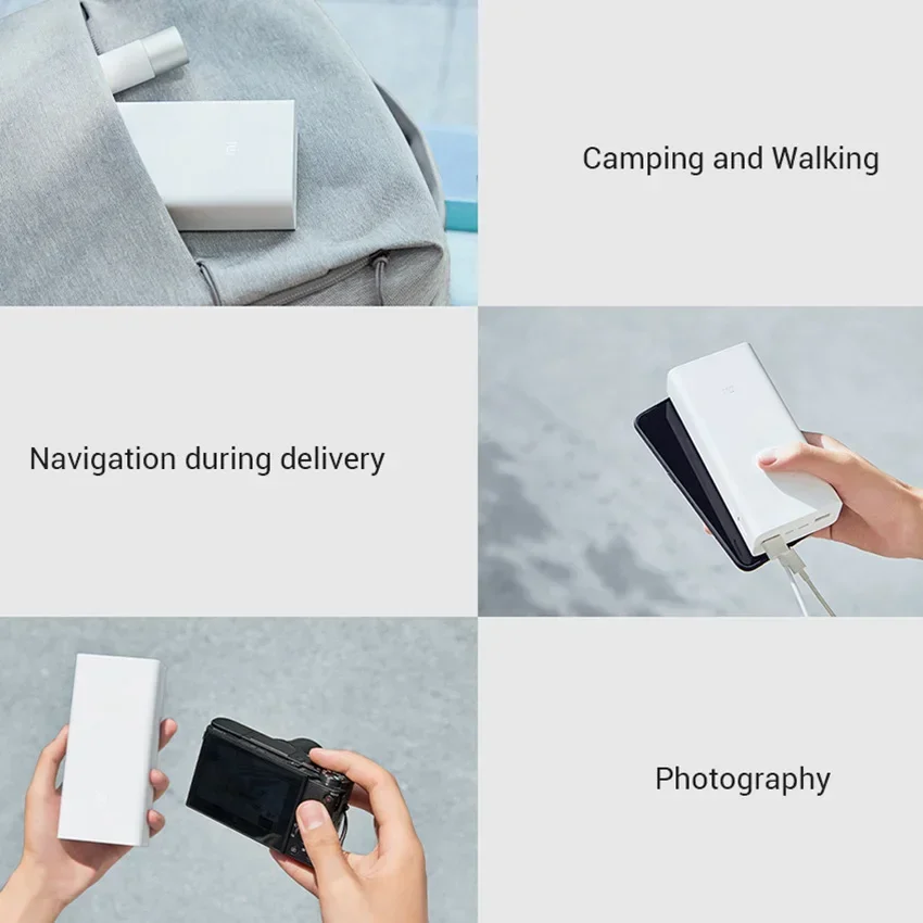 Xiaomi Power Bank 3 30000mAh External Battery PB3018ZM USB Type C PD 18W Fast Charging Mi Powerbank for xiaomi iphone