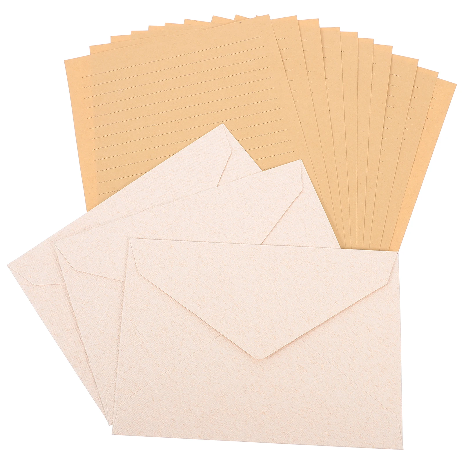 

Envelope Stationery Set Writing Paper Vintage Letter Papers Envelopes Note for Miss
