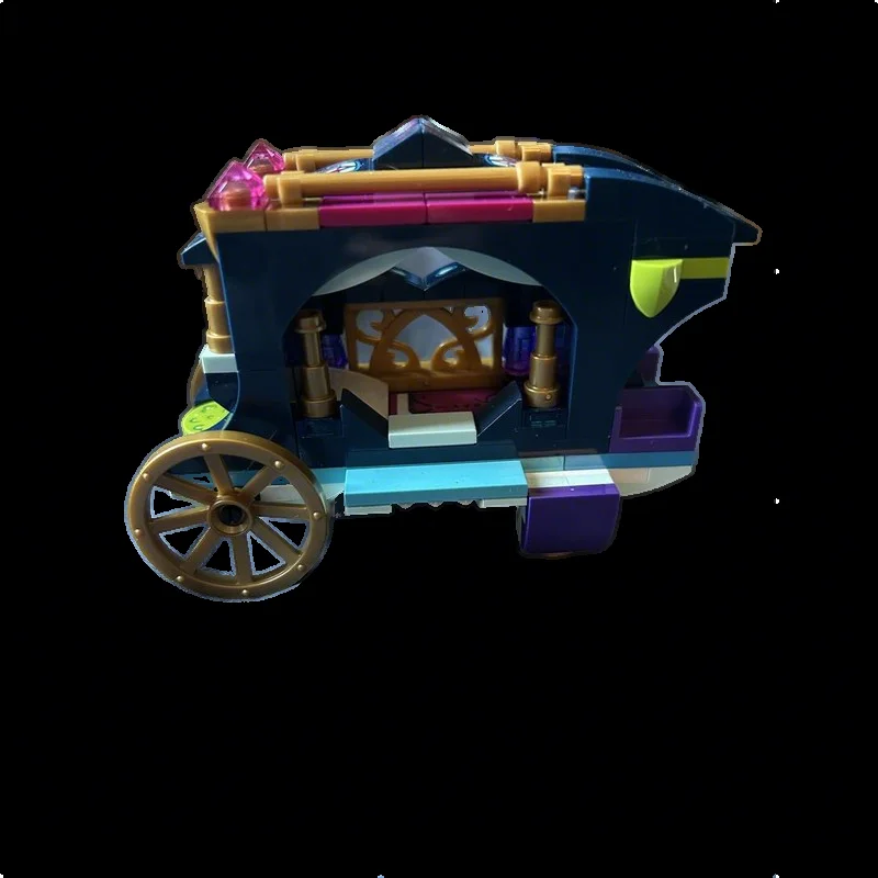 143 pièces MOC Elfs Rosalyn S Carrosse Modèle de construction en blocs Cadeau de Noël Idée créative Éducation Jouets pour enfants Briques