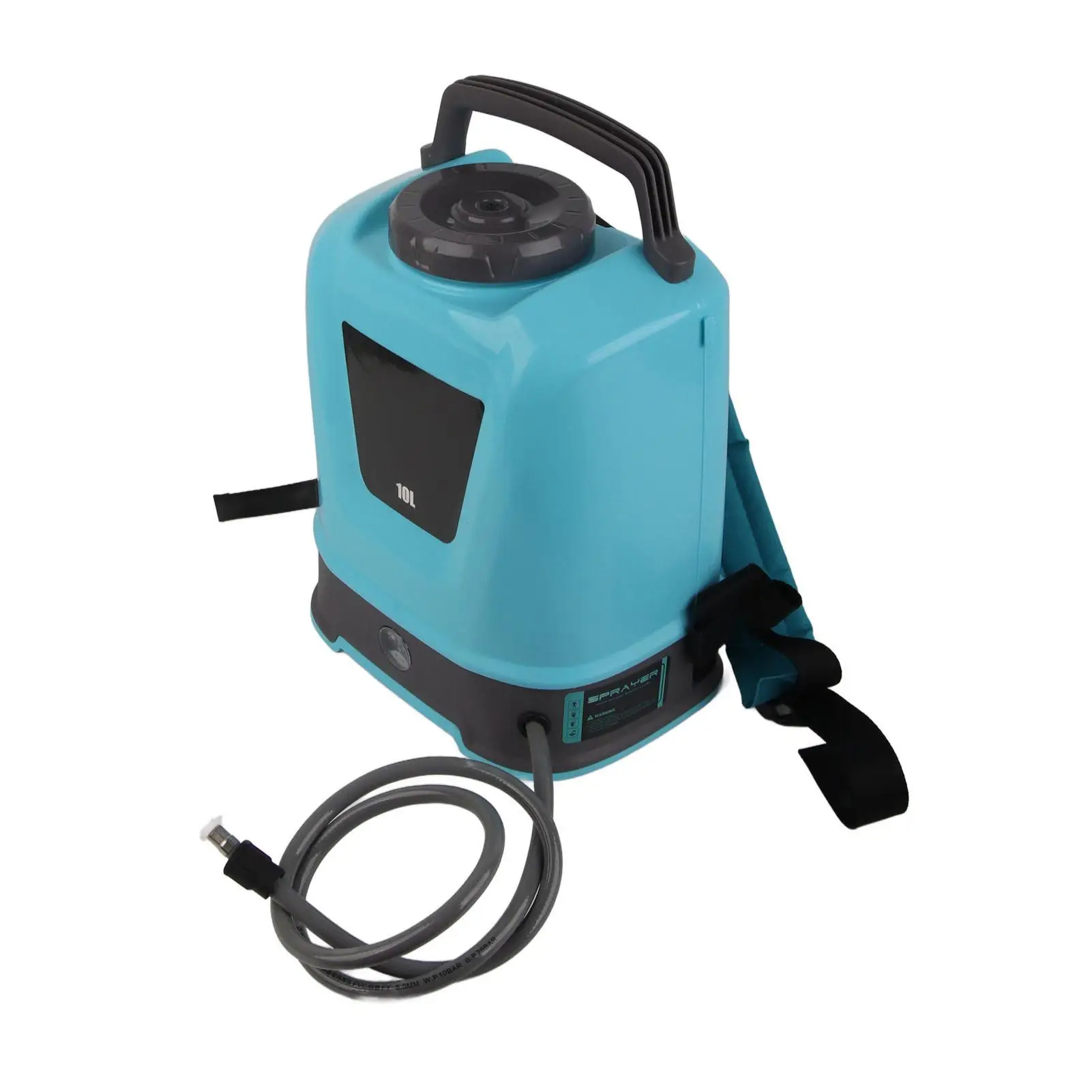 10L Electric Garden Sprayer with Sponge Shoulder Strap - Automatic for plant Watering & for home Cleaning Tool