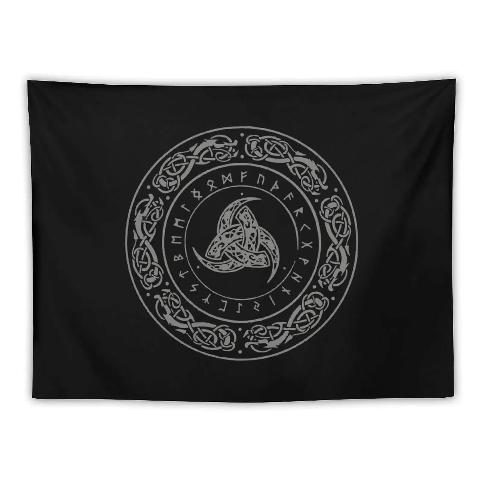 

The Triple Horn Of Odin Tapestry Bedroom Decor Aesthetic Art Mural Christmas Decoration Carpet Wall Tapestry