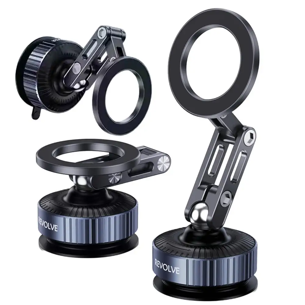 

Universal Magnetic Car Mount Phone Holder Folding Vacuum Adsorption Strong Suction Holder For Mobile Phone Auto Bracket