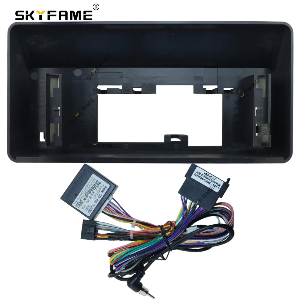 Raise 12.3 Inch Car Frame Fascia Adapter Canbus Box Decoder Android Radio Dash Fitting Panel Kit For Geely Radar RD5 RD6 Jingang