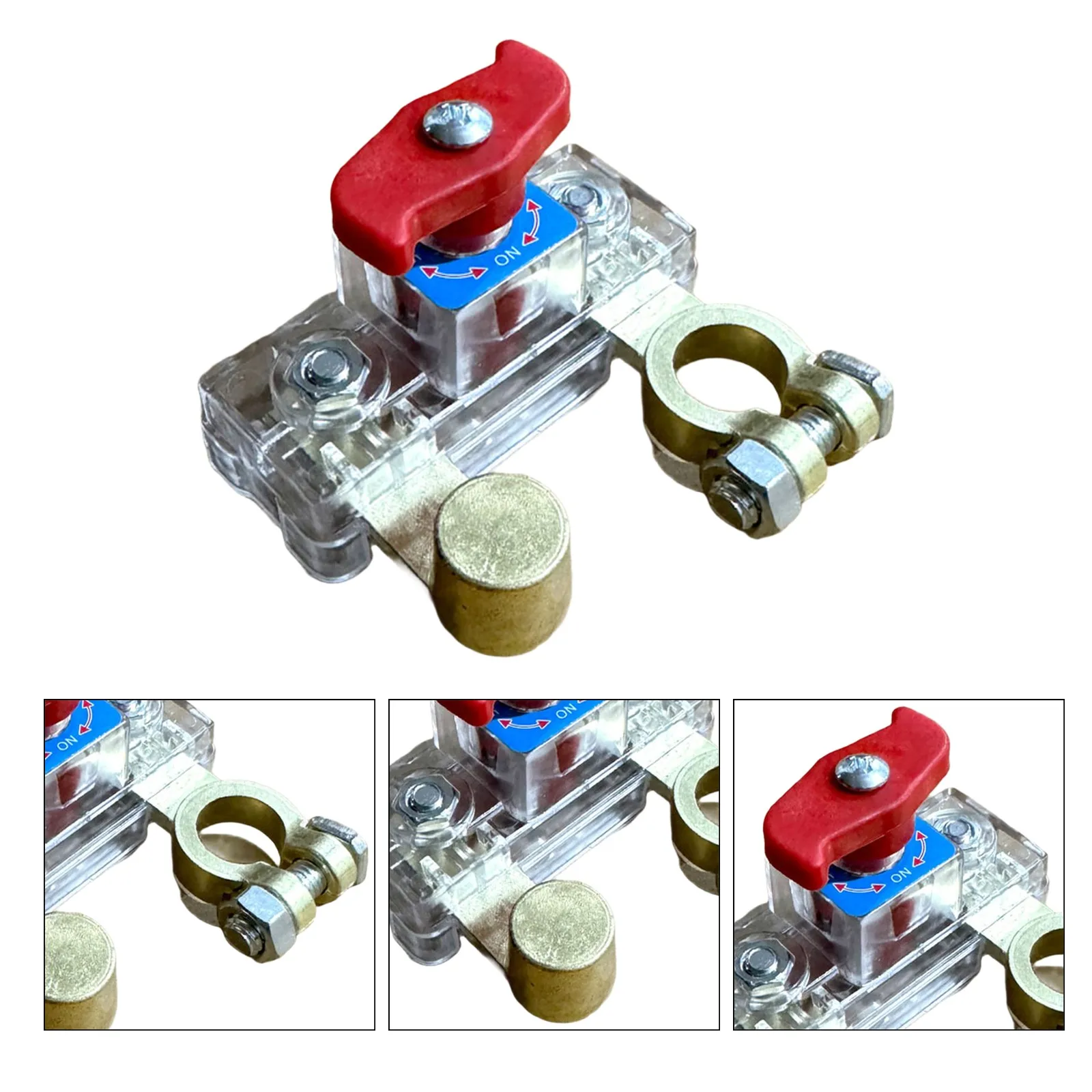 Car Battery Power Disconnect Switch 12V 24V for Negative Terminal Isolation Prevents Battery Drain and Unauthorized Power Access