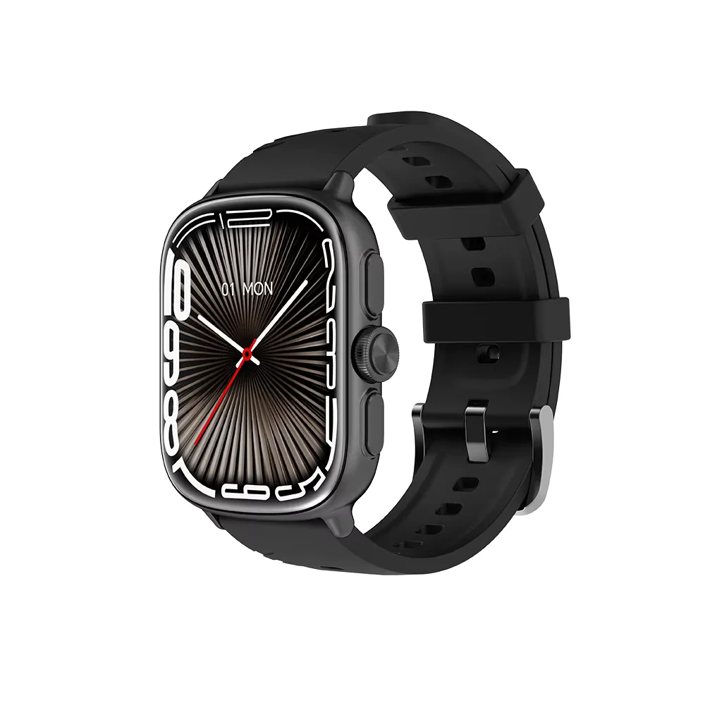 IMIKI Frame 2 Pro Sport Smartwatch 2.01" AMOLED Display Ingebouwde GPS Gezondheidsmonitoring 5ATM Waterdicht 15 dagen batterijduur