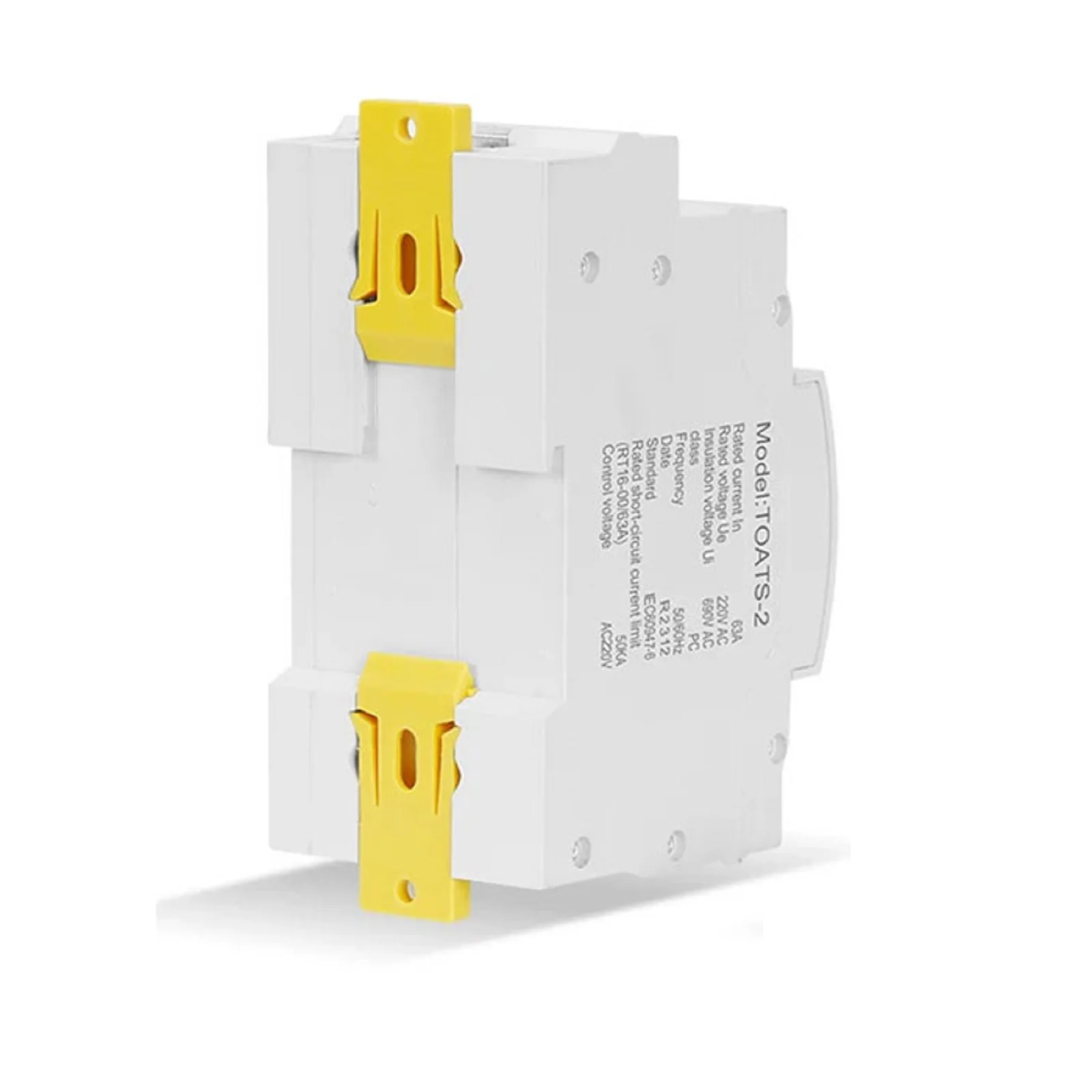 Excitation Type Electromagnet Household Din Rail Selector Switch Dual Power Switch 35mm Installation Convenient Wiring
