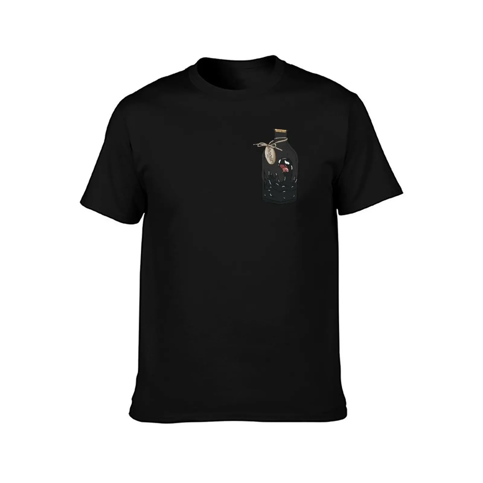 Poor Parasite T-Shirt, Summer Casual Cotton Tee, Oversized Streetwear Tops, Vintage Graphic Print, Loose Fit Short Sleeve