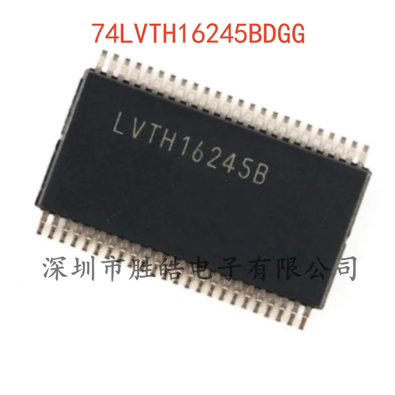 （10PCS）  NEW  74LVTH16245BDGG , 11    3.3V  16-Bit Transceiver  Tri-State  TSSOP-48   74LVTH16245   Integrated Circuit