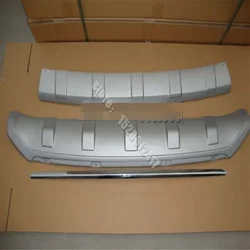 ABS front and rear Bumper Protector Skid Plate cover fit for hyundai IX35 2010-2012 Car styling Car accessories