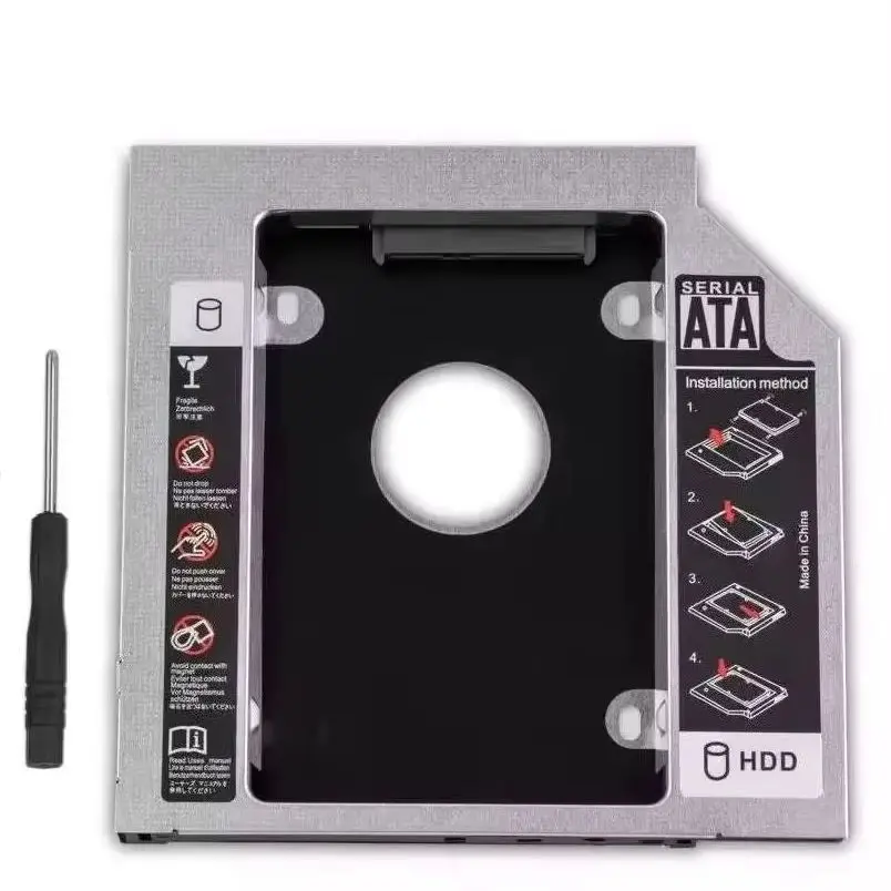 2nd 2.5 HD SSD Hard Drive Optical bay Caddy Frame for Asus X551C X56V M50V N50V G50V N55S SF F551C F551CA N53TA N53TK N53XI K55A