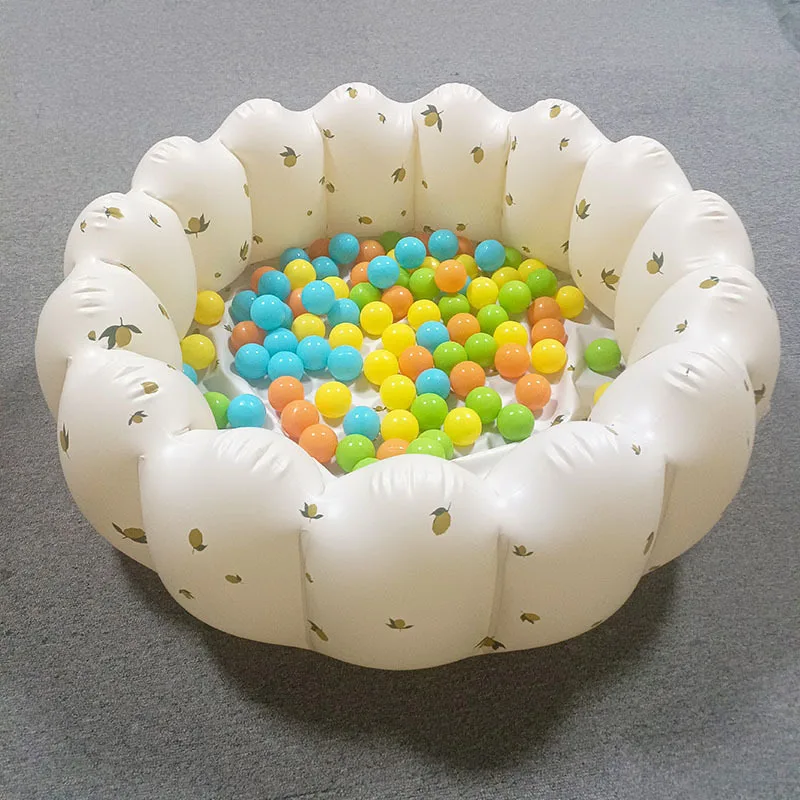 Baby Inflatable Pool 1PCS Thickened Round Petals Children's Pool Domestic Bath Ocean Ball Pool