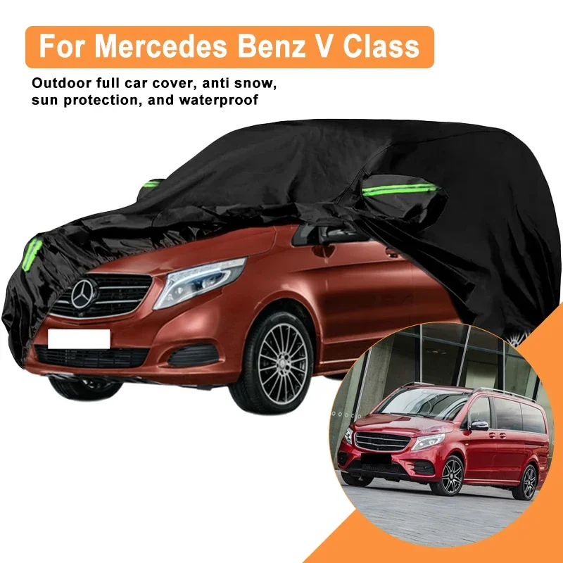 

Full Car Cover for Mercedes Benz V Class W638 W639 W447 Outdoor Use - Waterproof Snowproof Sunshade Auto Protection Accessories
