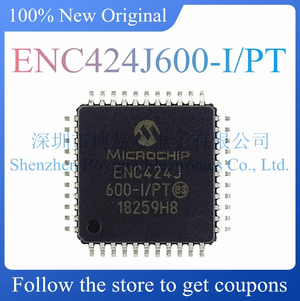 

NEW ENC424J600-I/PT Original Product TQFP-44