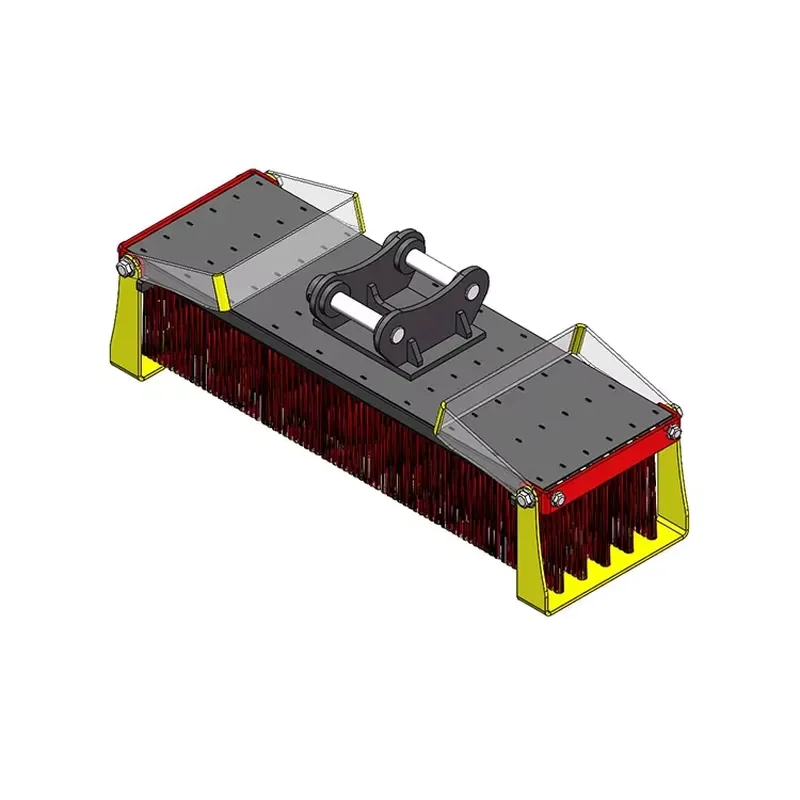 RSBM 1-20ton Excavator Attachments Sweeper Broom Brush Excavator Sweeper