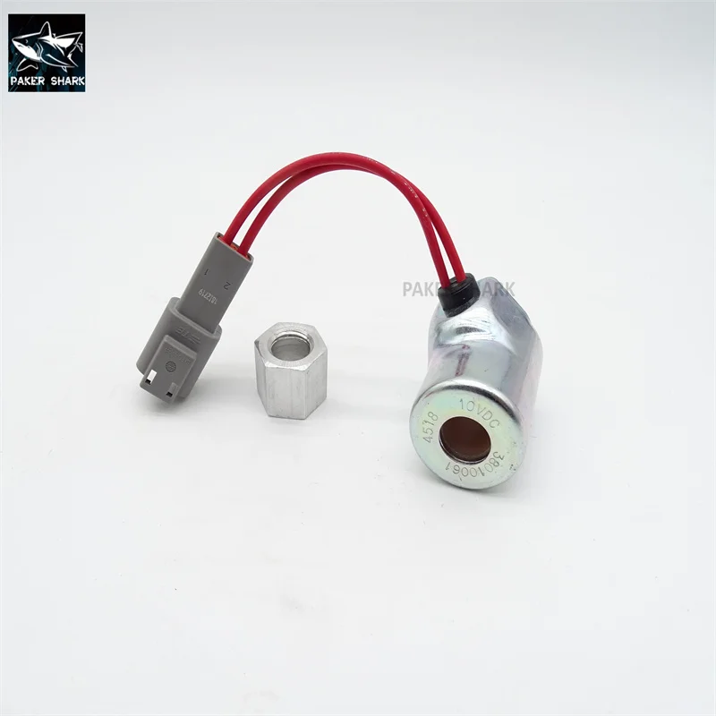 

6678891 Для S150 S160 S175 Катушка электромагнитного клапана S130 S185 S205 S220 753 763 773 A300 Катушка электромагнитного клапана 10 В постоянного тока