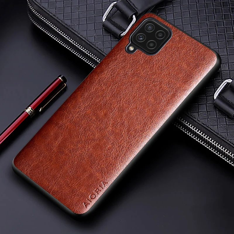 Luxury PU leather Case for  Samsung Galaxy M53 M33 M23 M52 M32 M51 M31 M31S M13 5G funda Business solid color design phone cover