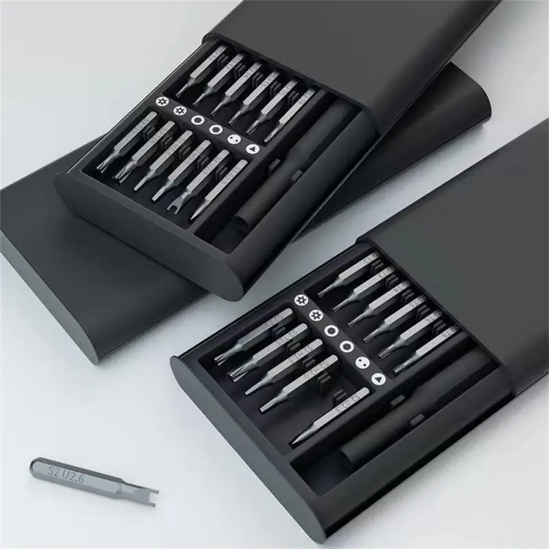 Small Screwdriver Set Magnetic Mini Screwdrivers Kit For Fixing Electronics Repair 24 In 1 Premium Precision Screwdriver Set