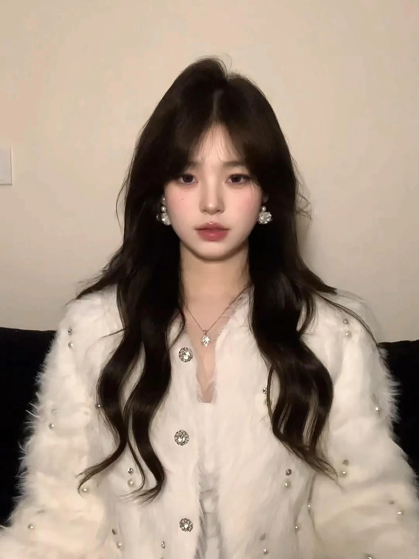 

Pink Mink Velvet Knitted Sweater ort Women's Outerwear Autumn Winter Soft Cozy V-Ne Long Sve Warm Faion Luxury Sle