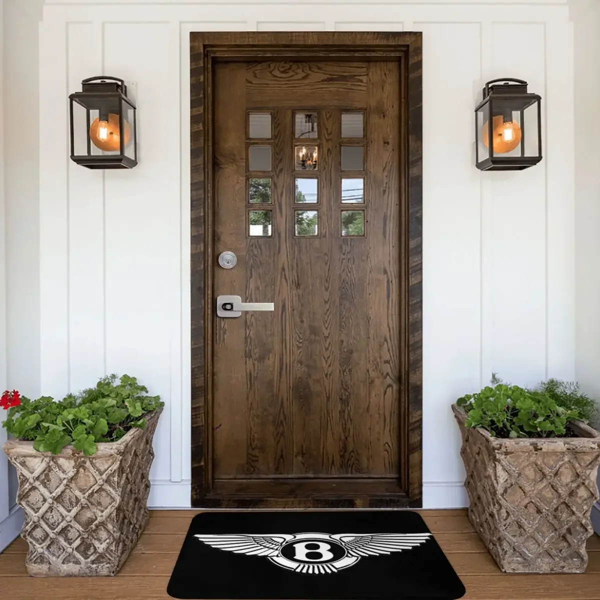 Bentley Logo Doormat Rug Carpet Mat Footpad Polyester Anti-slip Sand Scraping Entrance Kitchen Bedroom Balcony Toilet