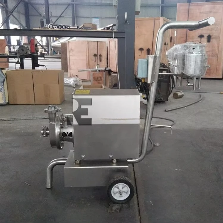 Bomba centrífuga sanitaria de la bomba de la cerveza de la transferencia del acero inoxidable del grado alimenticio para la bomba del leche de la bebida del jugo