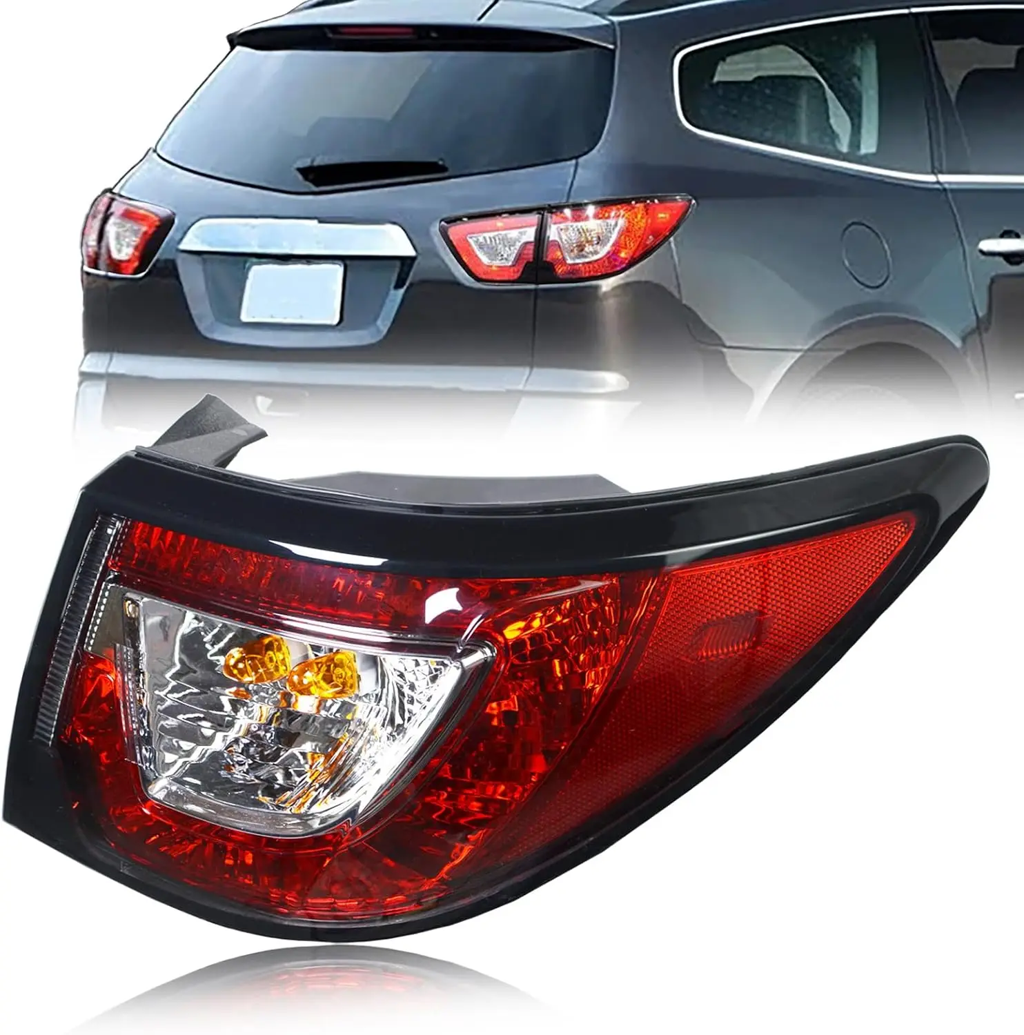 

Rear Tail Light Assembly for Chevrolet Traverse 2013-2017 Right Side Halogen Replacement 84266020 23301757 GM2805112