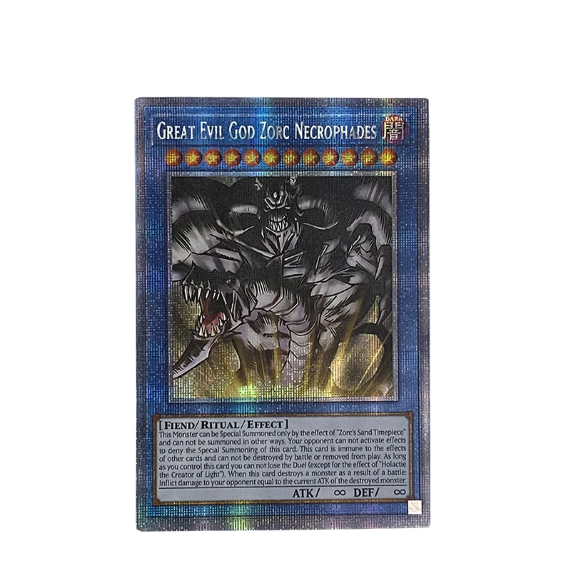 

Yu Gi Oh Great Evil God Ritual Monster Ritual Magic DIY Collect game cards