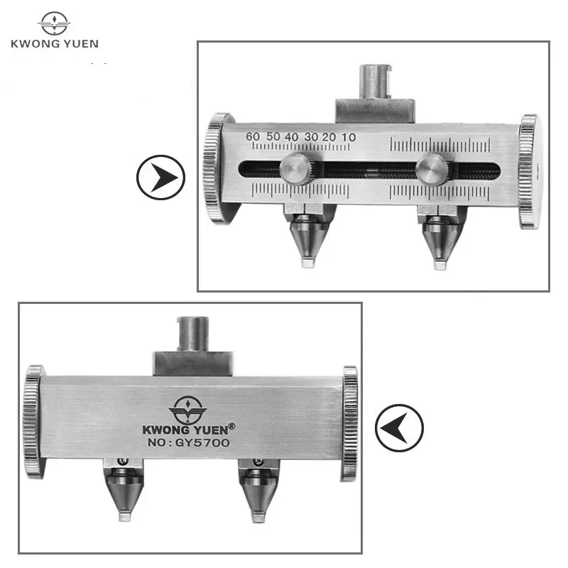 

KWONG YUEN Watch Repair Tool 5700 Multi-function Replacement Head Back Opener Accessories