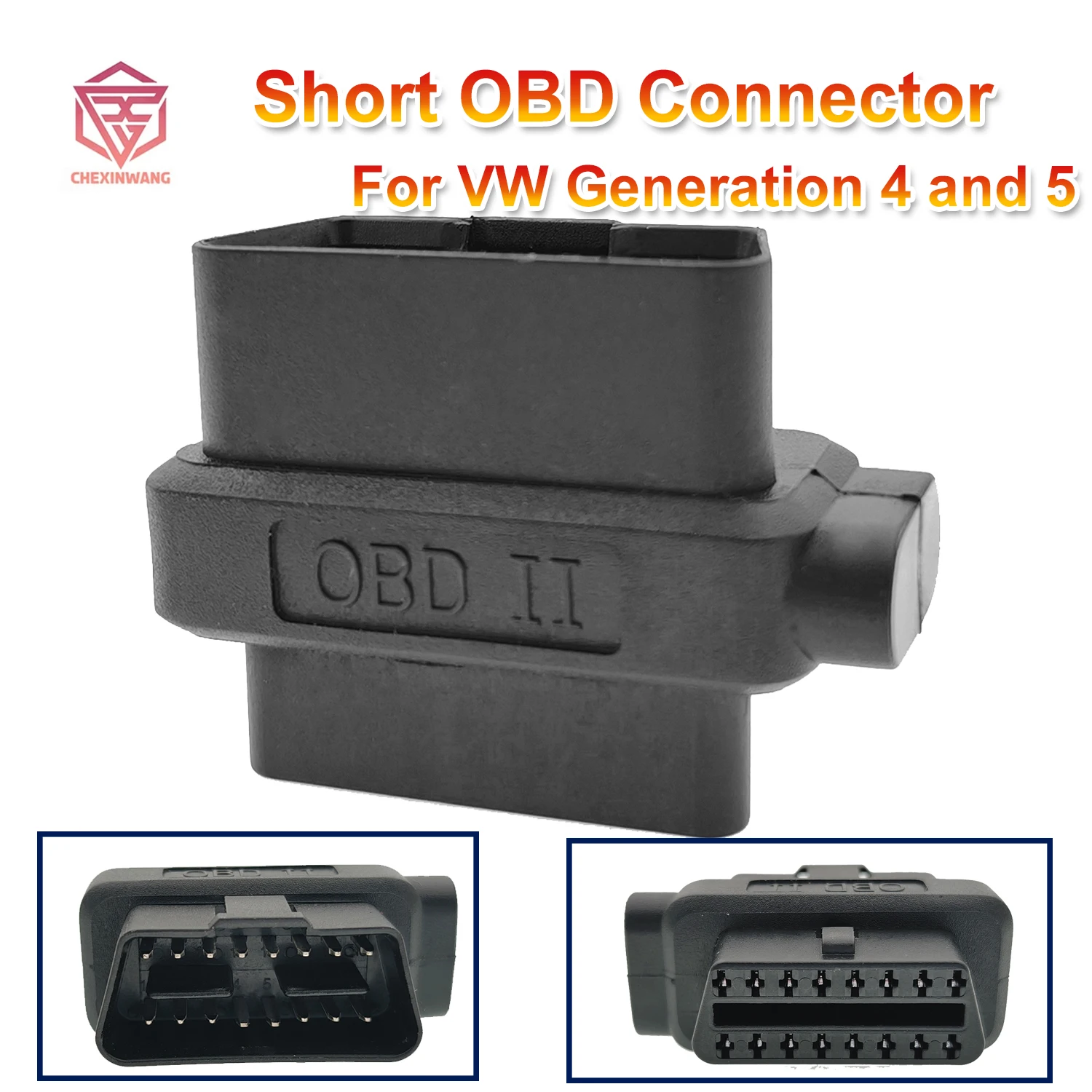 For VW For Audi Remote control All Key Lost OBD2 Adapter Matching Generation 4 and 5 Short fuse OBD Short Connector