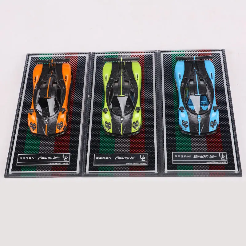 U2 1/64 Pagani Zonda 760LH Alloy Toy Diecast Metal Model Gift