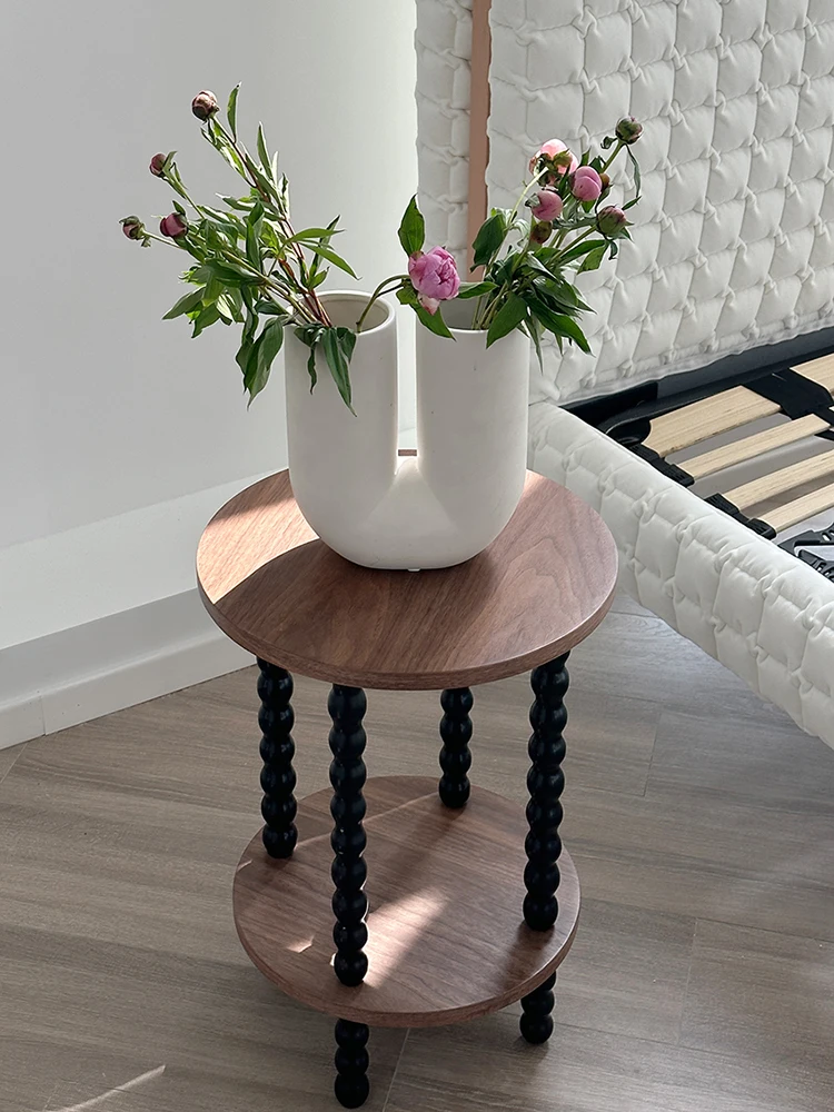 

French medieval solid wood table, sofa edge