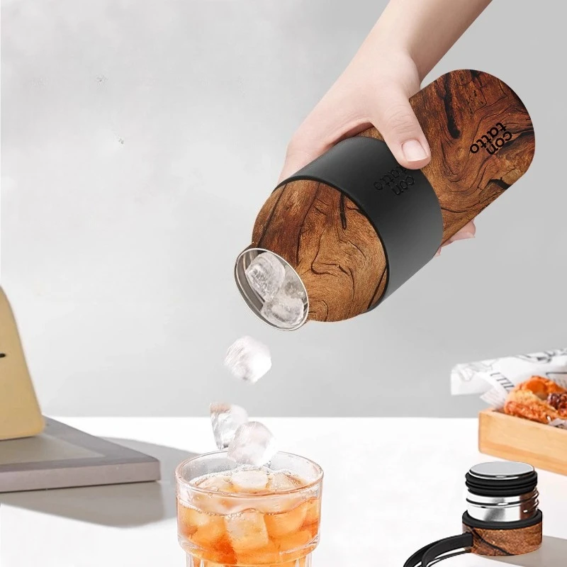 

Stainless Steel Insulated Cup Men Cooling Portable Cup Outdoor Sports Pot Appearance Value Creativity Drinking Utensils