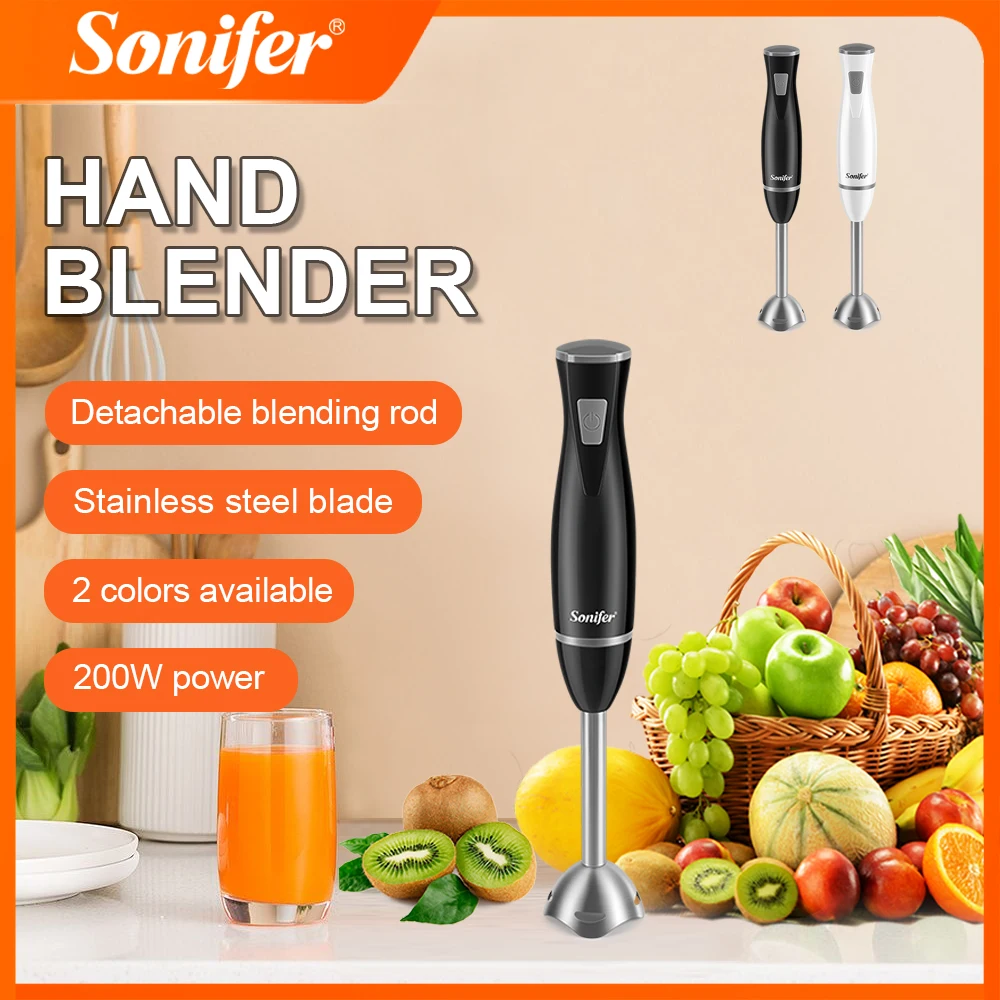 Immersion Hand Blender Set - خلاط يدوي سونيفر SF-8055 بقوة 200