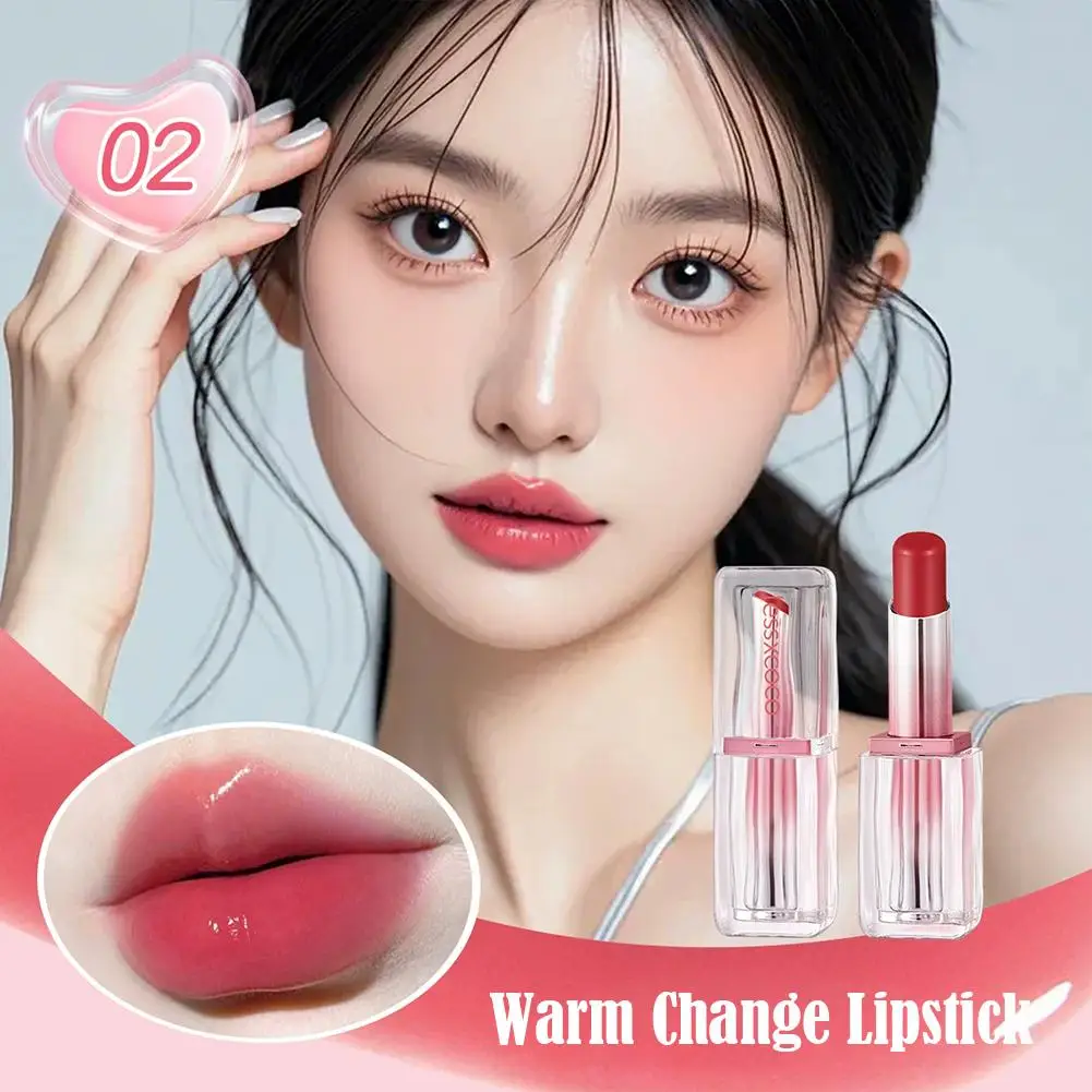 Balsamo per labbra idratanti che cambiano colore che cambiano temperatura Rossetti impermeabili a lunga durata a prova di sbavature per riparazioni idratanti