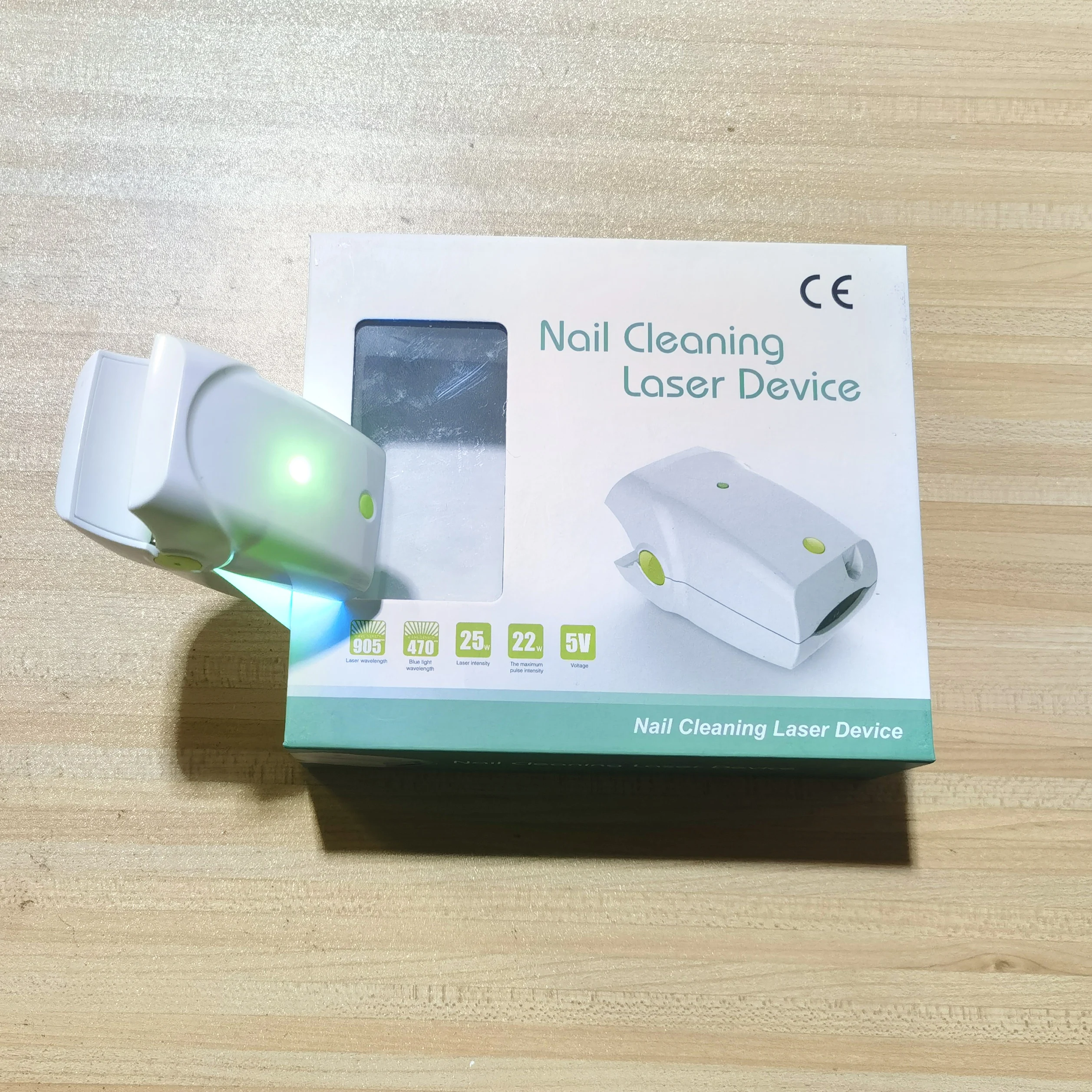 

New Upgrade Nail Fungus Removal Device - Portable 470nm 905nm Photodynamic Therapy for Nail Fungus Treatment Kit