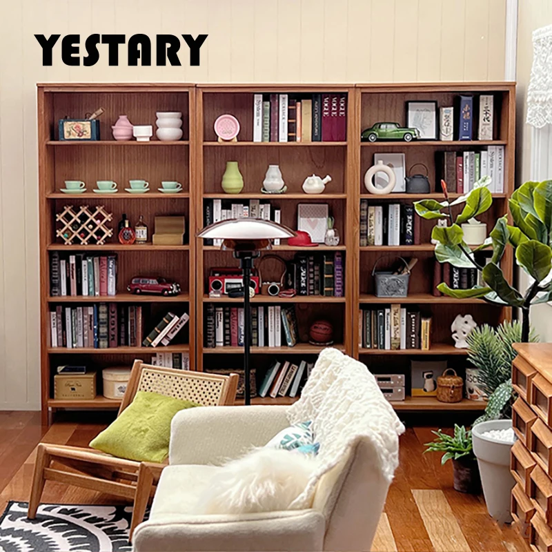 YESTARY Doll Furniture For 1/6 Bjd Doll House Accessories Cherry Wood Locker Toys DIY Fashion Dollhouse Furniture For Obitsu 11